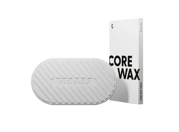 Cyclowax Core Kjedevoks Plate 200gr, hot wax for alle forhold, Hvit 