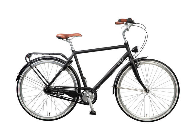 DBS Njord 8S Matt Sort, Str.55 