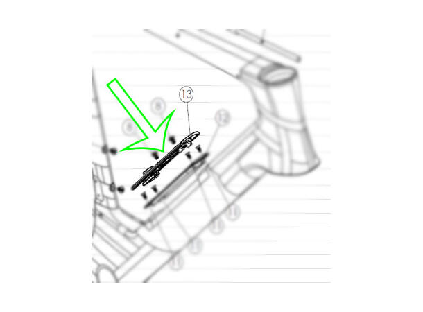 Deksel for rammeoppbevaring Aluto/Monza Passer Factor Aluto og Monza 