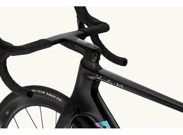 Factor Ostro VAM SRAM Force + Wattmåler Black Chrome, 56 