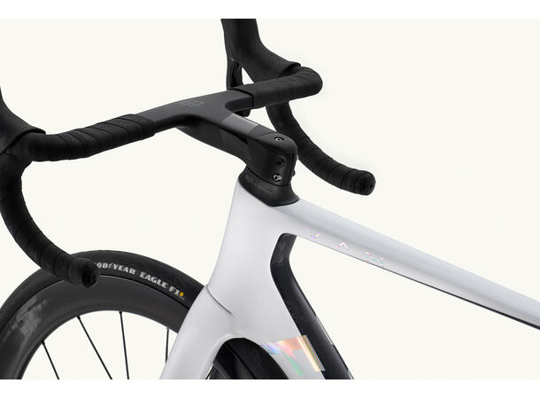 Factor Ostro VAM SRAM Force + Wattmåler White Chrome, 61 