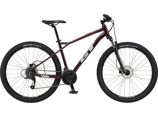 GT Aggressor Expert Terrengsykkel 27,5", Burgundy, M 