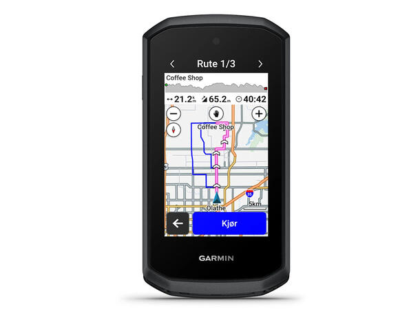Garmin Edge Explore 3+ Sykkelcomputer 3'' fargeskjerm, høyttaler/mikrofon 