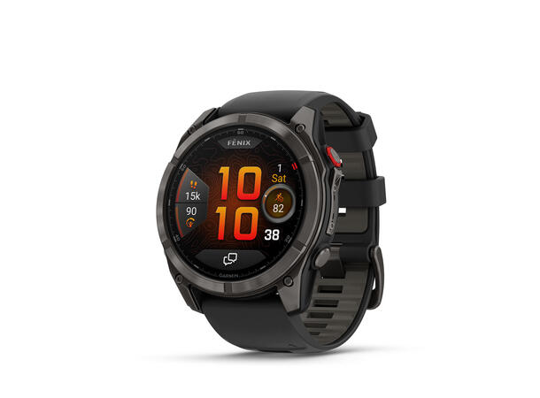 Garmin Fenix 8 Pro, 51 mm Sapphire, Karbongrå 