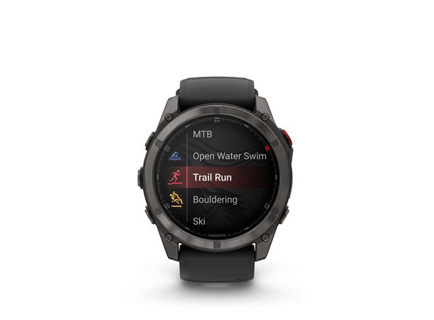 Garmin Fenix 8 Pro, 51 mm Sapphire, Karbongrå 