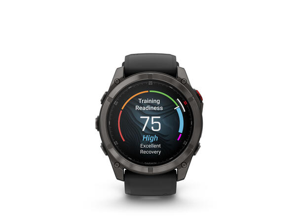 Garmin Fenix 8 Pro, 51 mm Sapphire, Karbongrå 