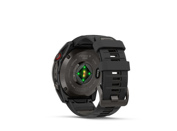 Garmin Fenix 8 Pro, 51 mm Sapphire, Karbongrå 