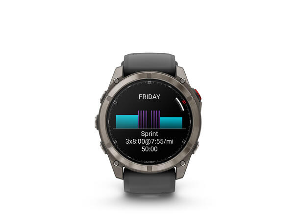 Garmin Fenix 8 Pro, 51 mm Sapphire, Titan 