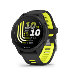 Garmin Forerunner 170 Music Sort med sort/gul rem