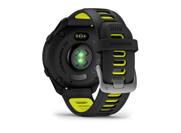 Garmin Forerunner 170 Sort med sort/gul rem 