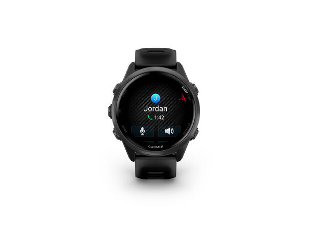 Garmin Forerunner 570 Skifergrå aluminium med sort/sort rem 