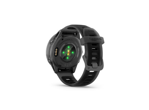 Garmin Forerunner 570 Skifergrå aluminium med sort/sort rem 