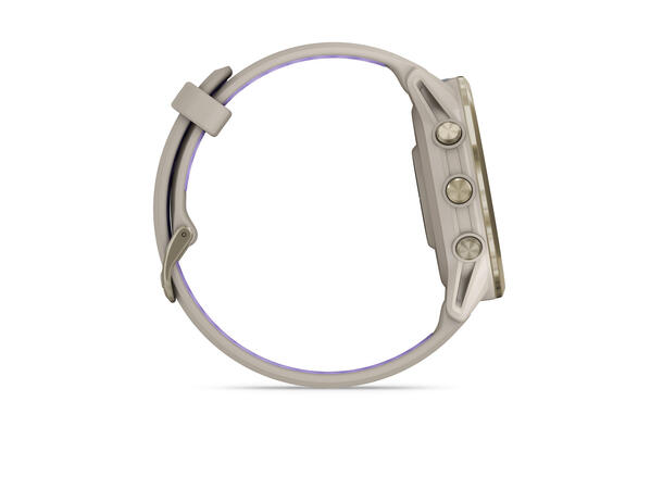 Garmin Forerunner 970 Gullfarget titan med fransk grått etui 