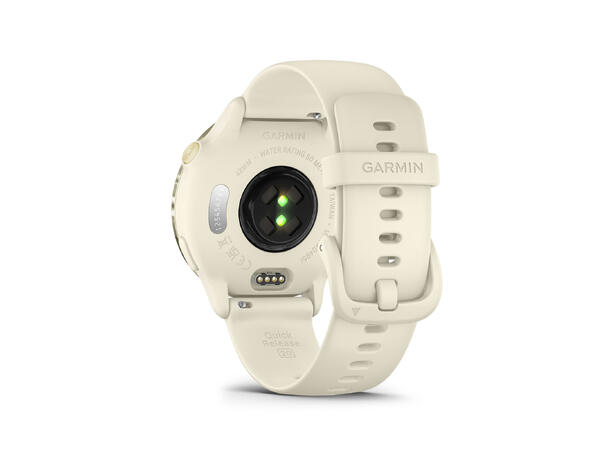 Garmin vivoactive 6 Lunar Gold med Bone-rem 