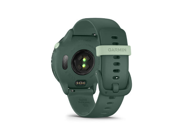 Garmin vivoactive 6 Metallisk jasper-grønn, jasper-grønn rem 