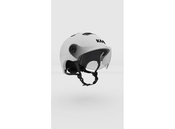 KASK Urban R Hjelm m/visir Hvit Hvit / Ivory str. M 