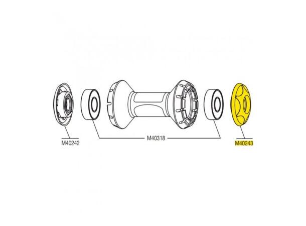 Mavic Akselkopp og Støvhette (M40243) M40243 