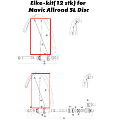 Mavic Eike-kit, Allroad SL Disc V4162501