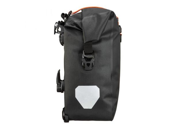 Ortlieb Gravel-Pack Sykkelvesker Slate, 2x12,5L, For front og bakbærer 