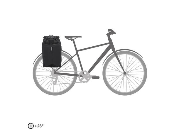 Ortlieb Vario Lite Sykkelveske-Sekk Sort, 22L, QL 2.1 