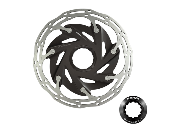 SRAM CenterLine X Road Bremseskive 160 mm, Centerlock, inkl. låsering 