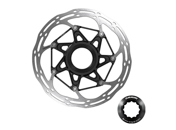 SRAM Centerline Two Piece Bremseskive 160 mm, Centerlock, Inkl. låsering 