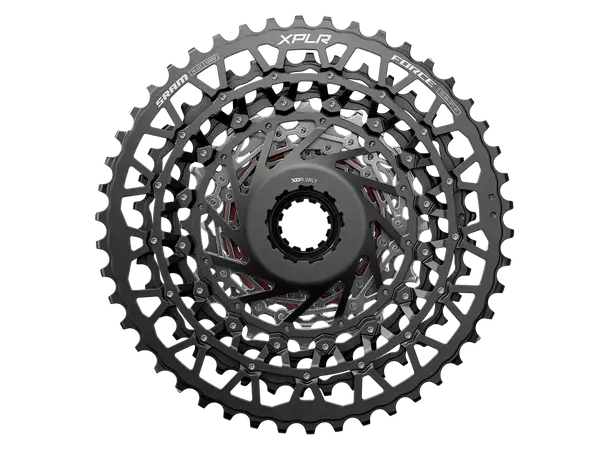 SRAM Rival XG-1371 Kassett XPLR, 13 Speed, 10-46, Sort/Sølv 