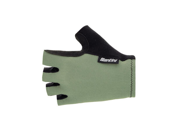 Santini Brisk korte hansker Grønn str. S 
