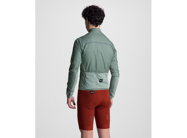 Santini RTR Vindtett jakke Oliven Grønn str. L 