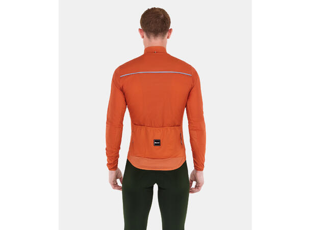 Santini RTR Vindtett jakke Rust Rust str. S 