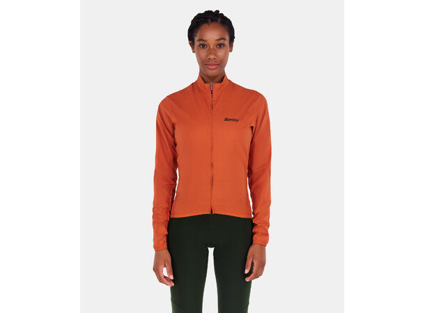 Santini RTR Vindtett jakke Rust Rust str. S 