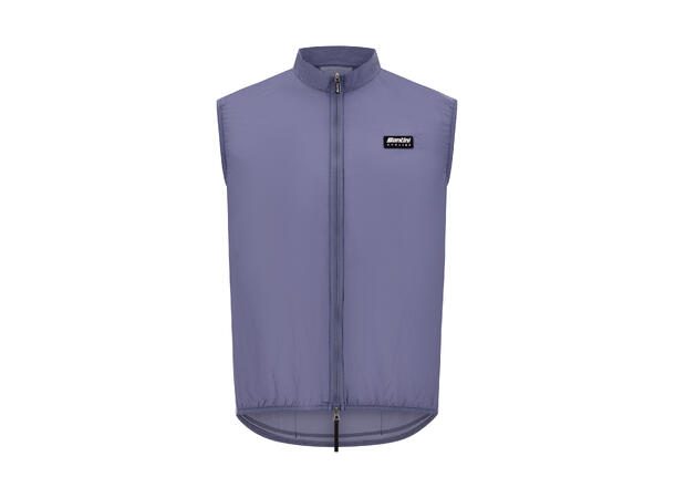 Santini RTR Vindtett vest Blå str. L 