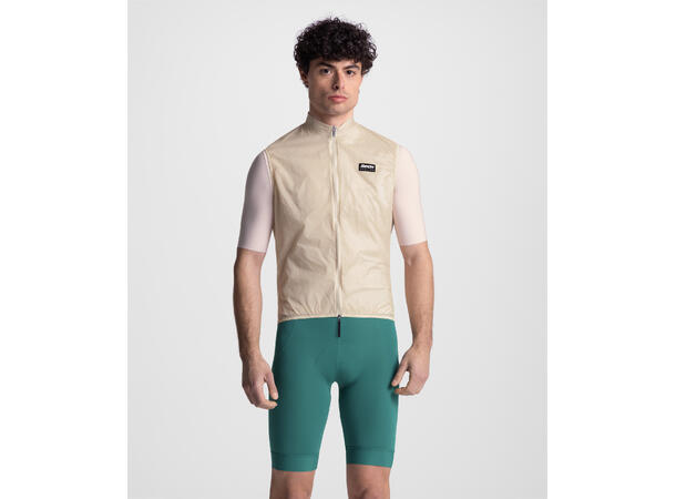 Santini RTR Vindtett vest Cappuccino str. M 