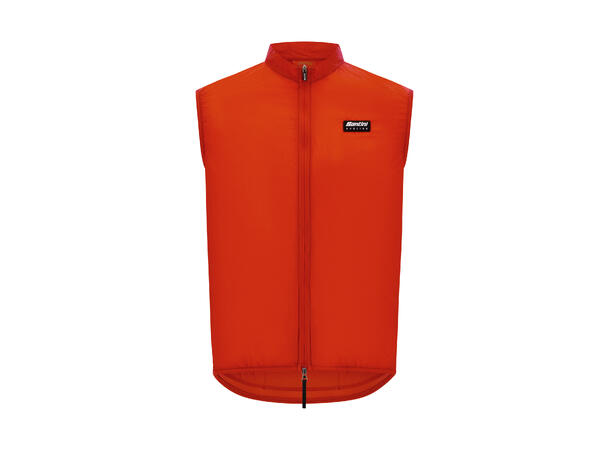 Santini RTR Vindtett vest Oransje str. L 