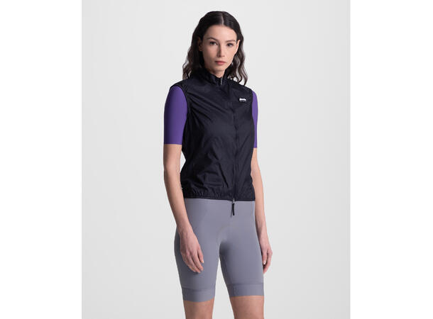 Santini RTR Vindtett vest Sort str. L 