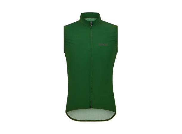 Santini RTR Vindtett vest, Grønn Grønn str. S 