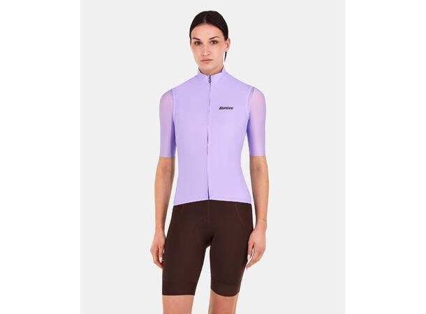 Santini RTR Vindtett vest, Lilla Lilla str. S 