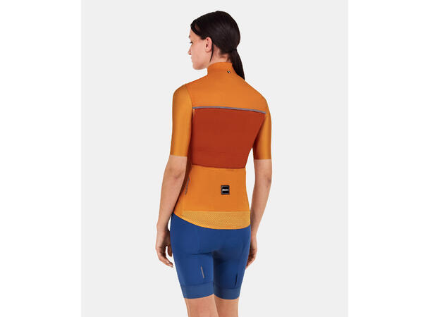 Santini RTR Vindtett vest, Rust Rust str. XL 