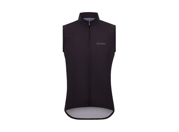 Santini RTR Vindtett vest, Sort Sort str. XL 