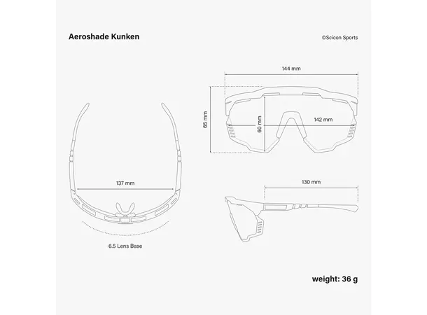 Scicon Aeroshade Kunken Fluo Green 