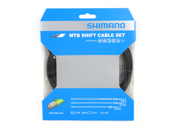 Shimano Optislick MTB Girwiresett OT-SP41, Komplett sett 