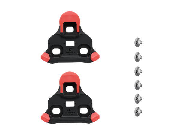 Shimano SPD-SLR CL-SL100 Klosser Rød, 0° Float 
