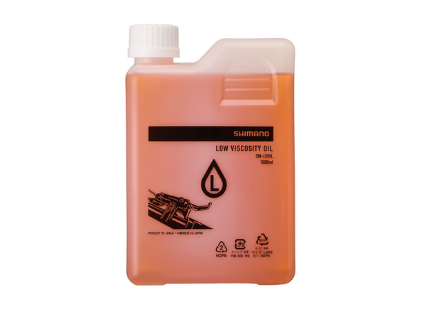 Shimano Skivebrems Mineralolje Lav viskositet, 1 Liter 