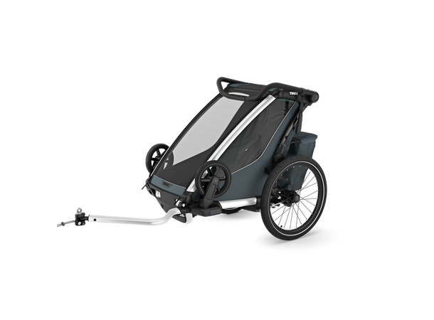 Thule Chariot Cross 2 Single Sykkelvogn Mørk Skifer, 1 sete 