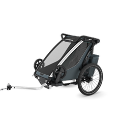 Thule Chariot Cross 2 Single Sykkelvogn Mørk Skifer, 1 sete