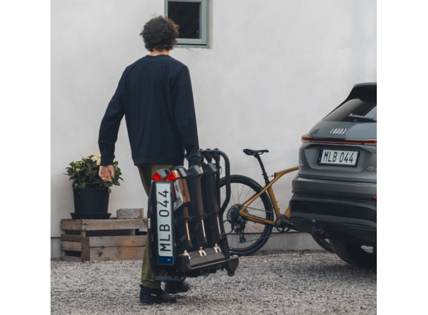 Thule EasyFold 3 Sykkelstativ 3 sykler, Hengerfestet 