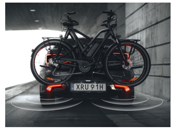 Thule Epos 2 ParkSecure Sykkelstativ 2 sykler, Sammenleggbart, Park Sensorer 