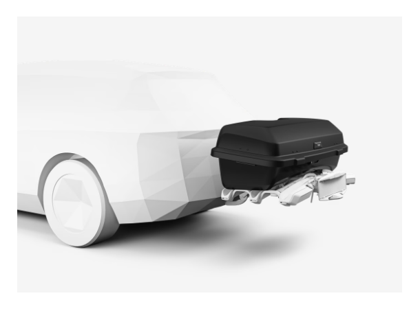 Thule Santu Lasteboks Hengerfestet (med Easyfold 3 og XT) 