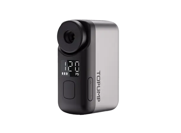 Topump TB2 Pro Elektrisk Minipumpe LED-Display, 120psi/8.3bar, 130g, 450mAh 