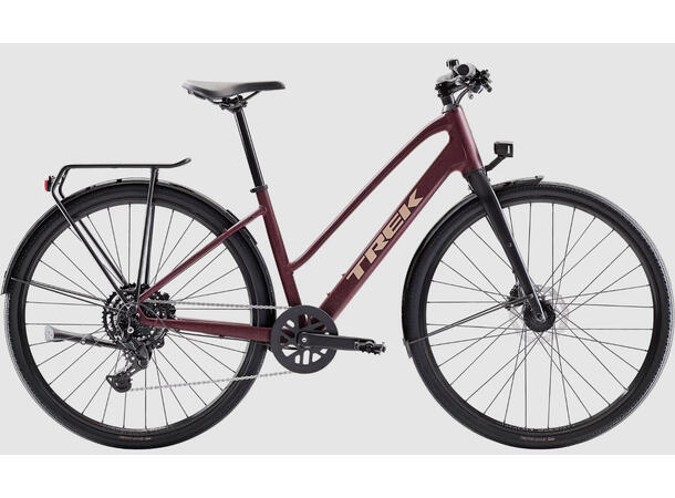 Trek FX Sport AL Equipped Midstep Cobra Blood, S 